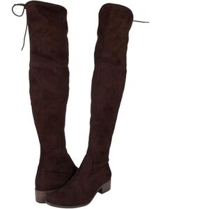 Charles David Dark Brown Over-the-Knee Boots